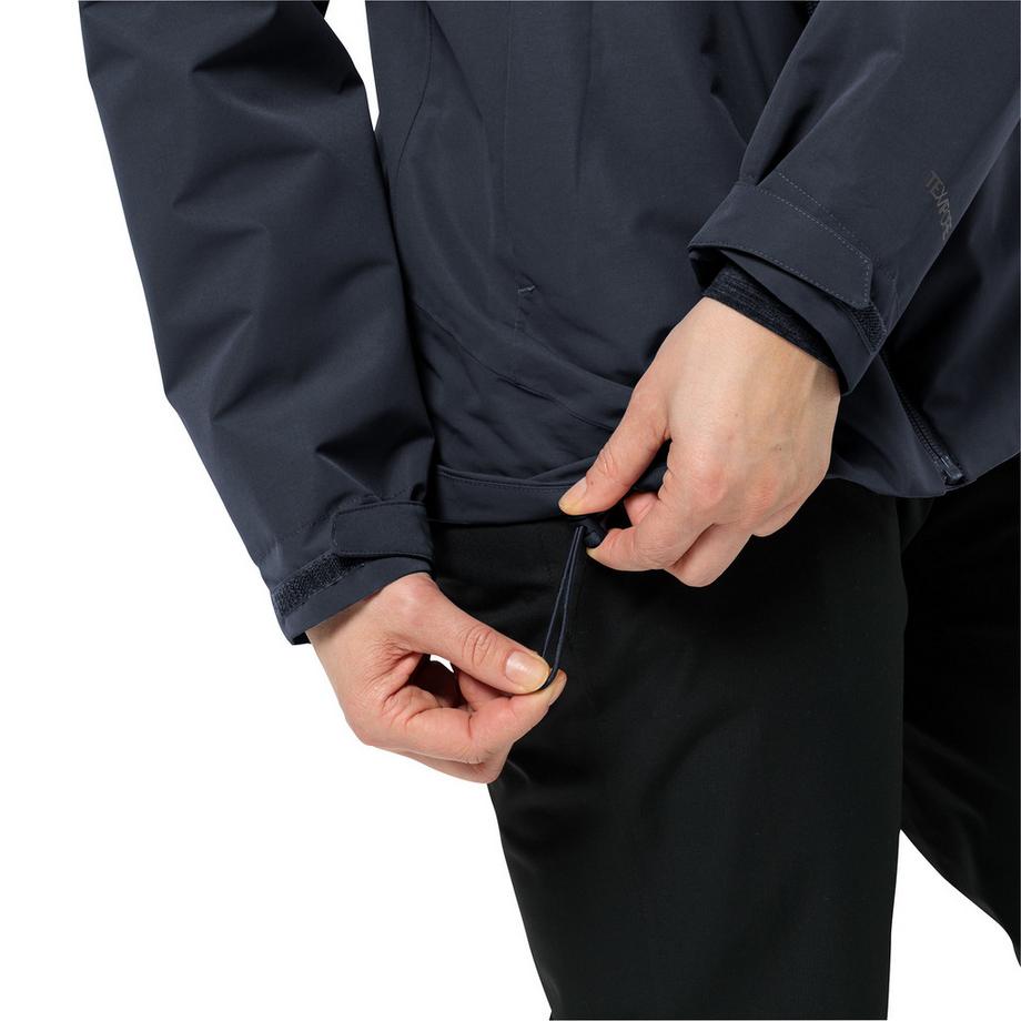 Jack Wolfskin Fernblick 2L Jkt W Jacke, Wattiert mit Kapuze 
