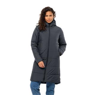 Jack Wolfskin Deutzer Coat W Jacke, Wattiert mit Kapuze 