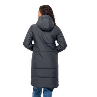 Jack Wolfskin Deutzer Coat W Jacke, Wattiert mit Kapuze 