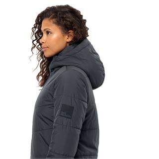 Jack Wolfskin Deutzer Coat W Jacke, Wattiert mit Kapuze 