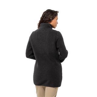 Jack Wolfskin High Curl Coat W Giacca di pile senza cappuccio 