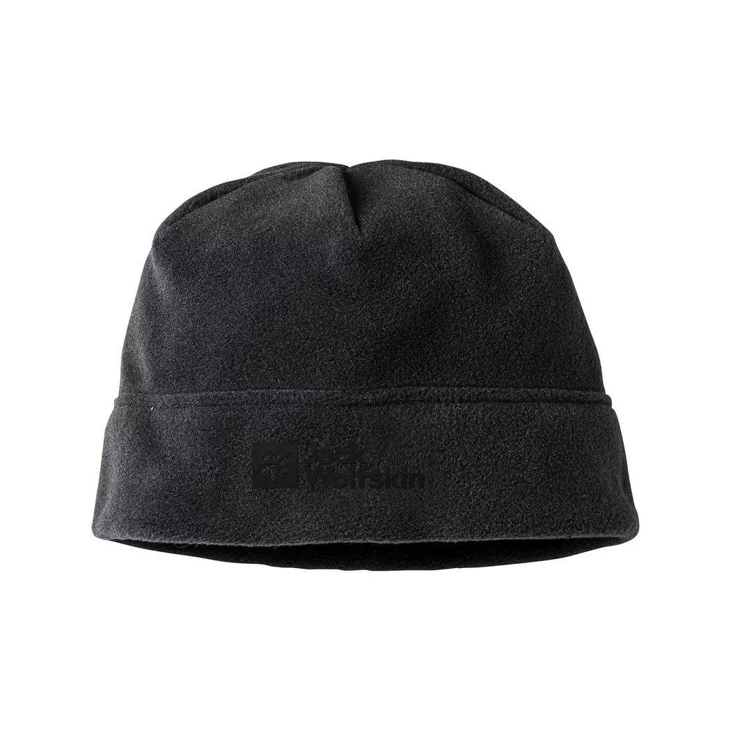 Jack Wolfskin - Strickmütze, Vertigo Beanie, One Size, Black