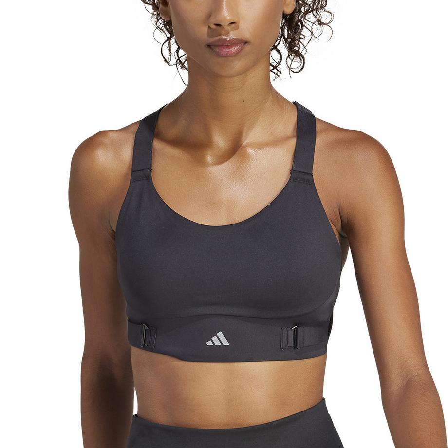 adidas FASTIM L HS BRA Sport-BH, Medium Support 