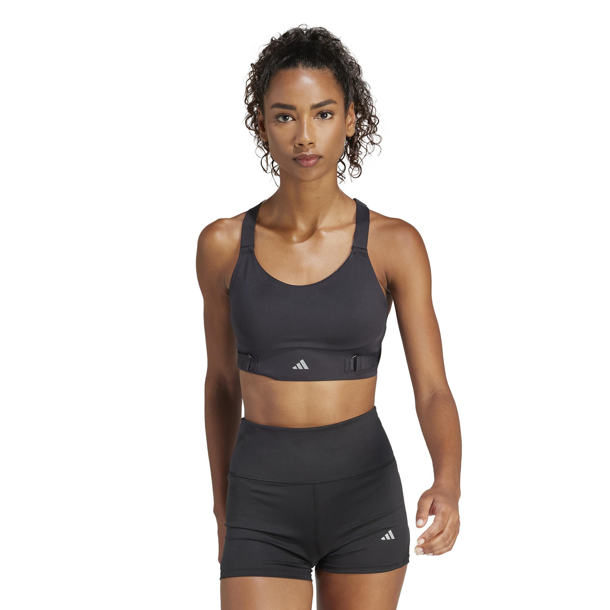 adidas FASTIM L HS BRA Brassière de sport, Medium Support 