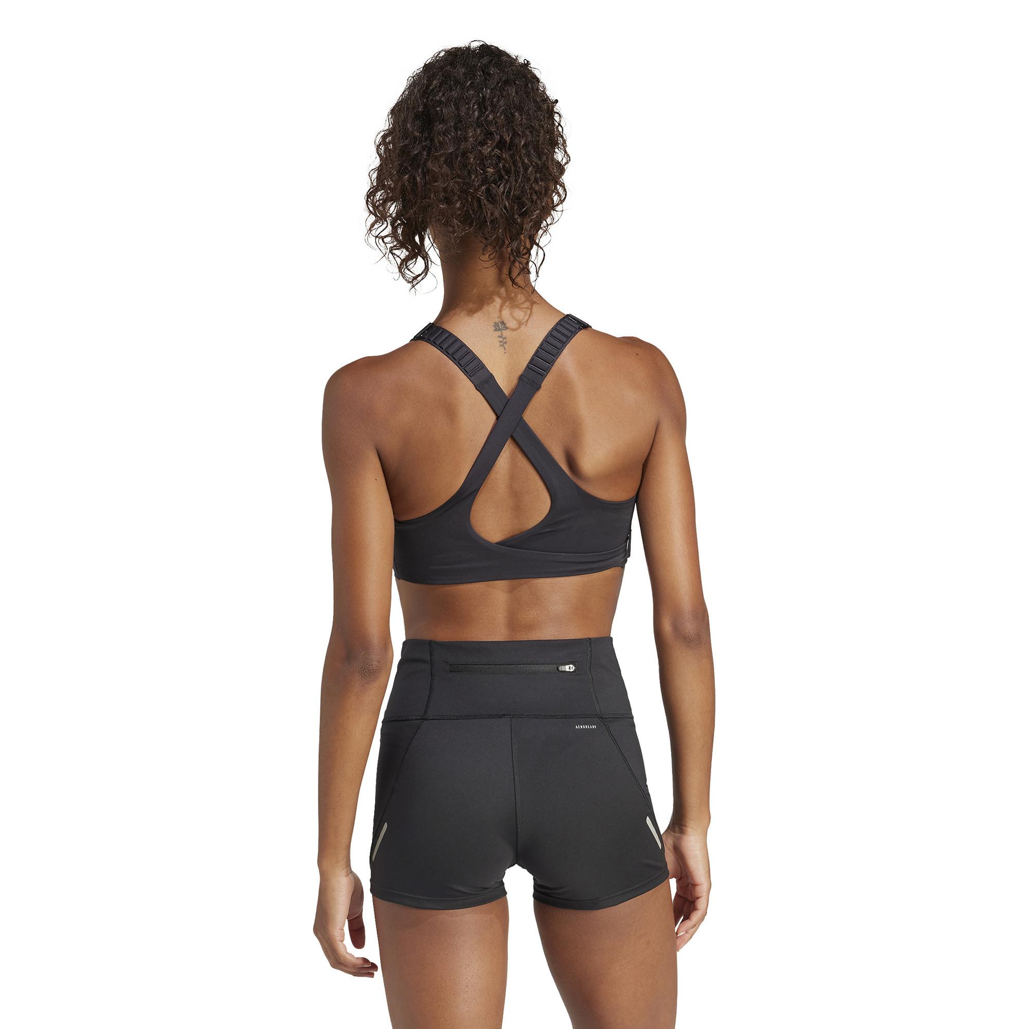 adidas FASTIM L HS BRA Brassière de sport, Medium Support 