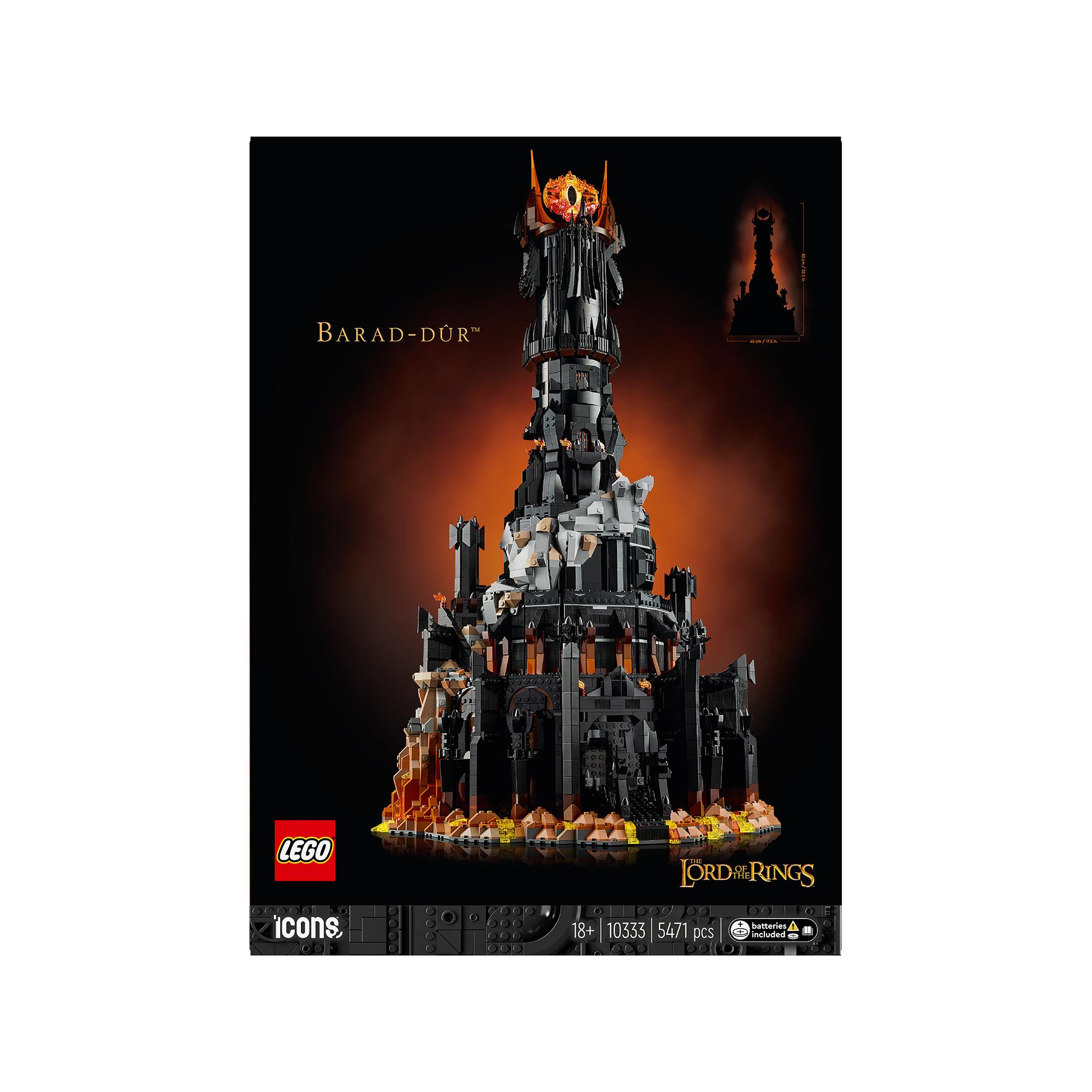 LEGO®  10333 Le Seigneur des Anneaux : Barad-dûr™ 
