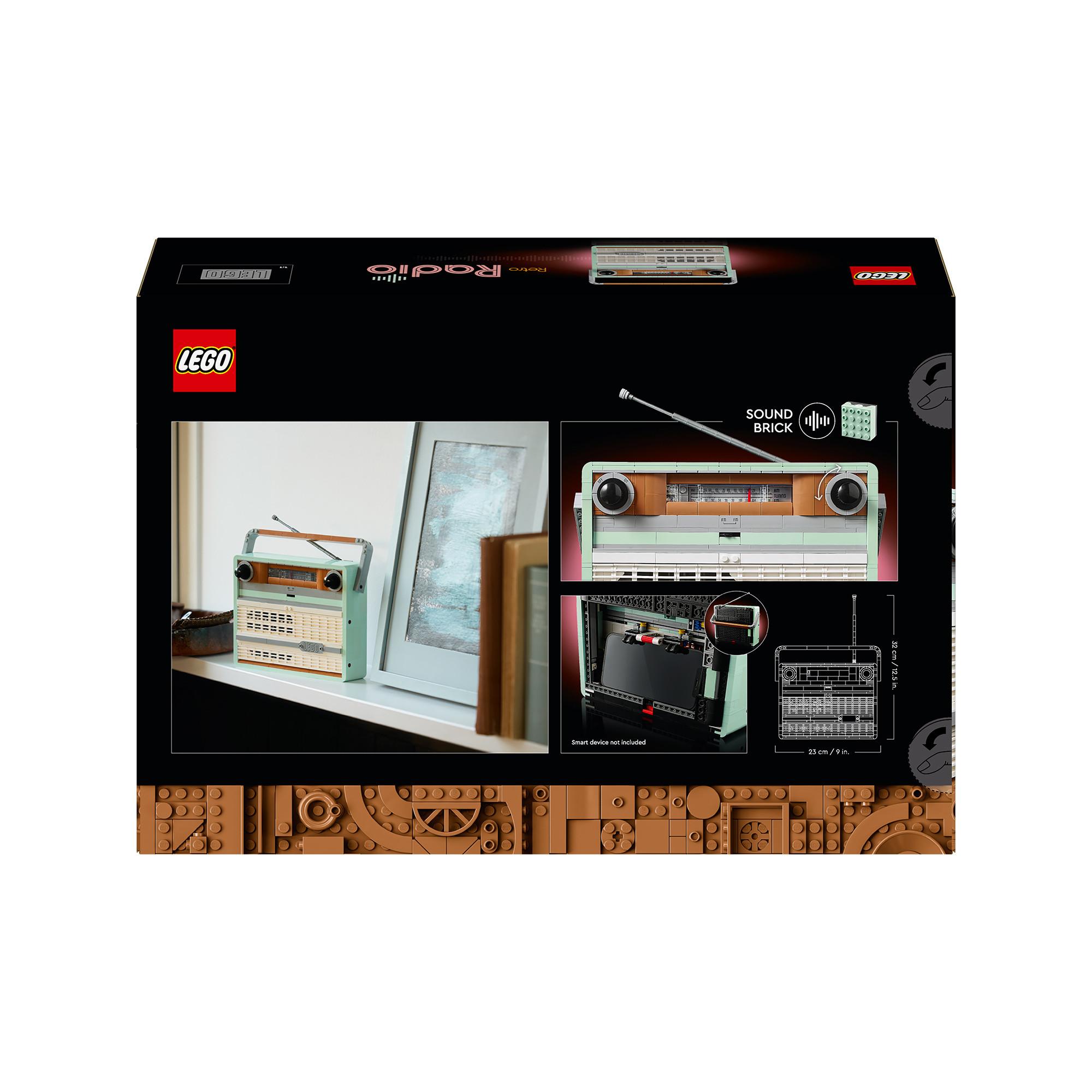 LEGO®  10334 Retro Kofferradio 