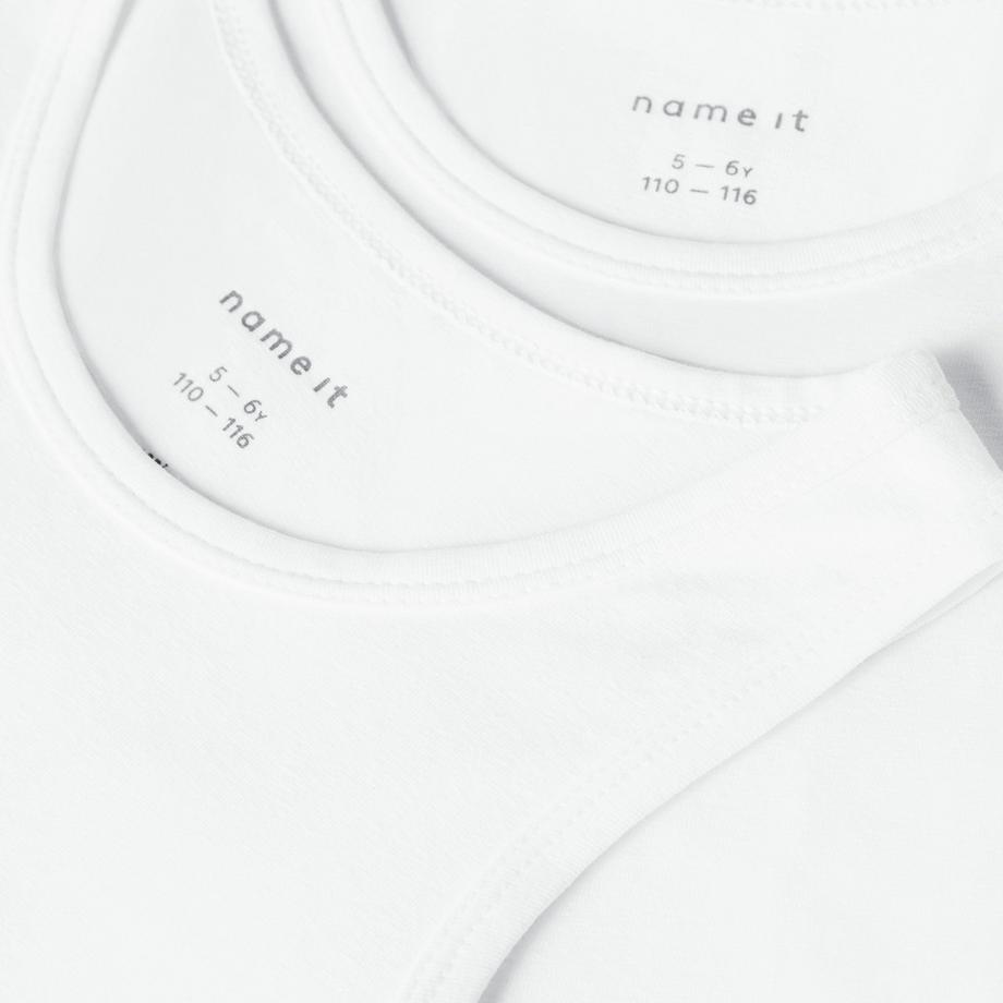 Name It  Lot de 2 T-shirts, sans manches 