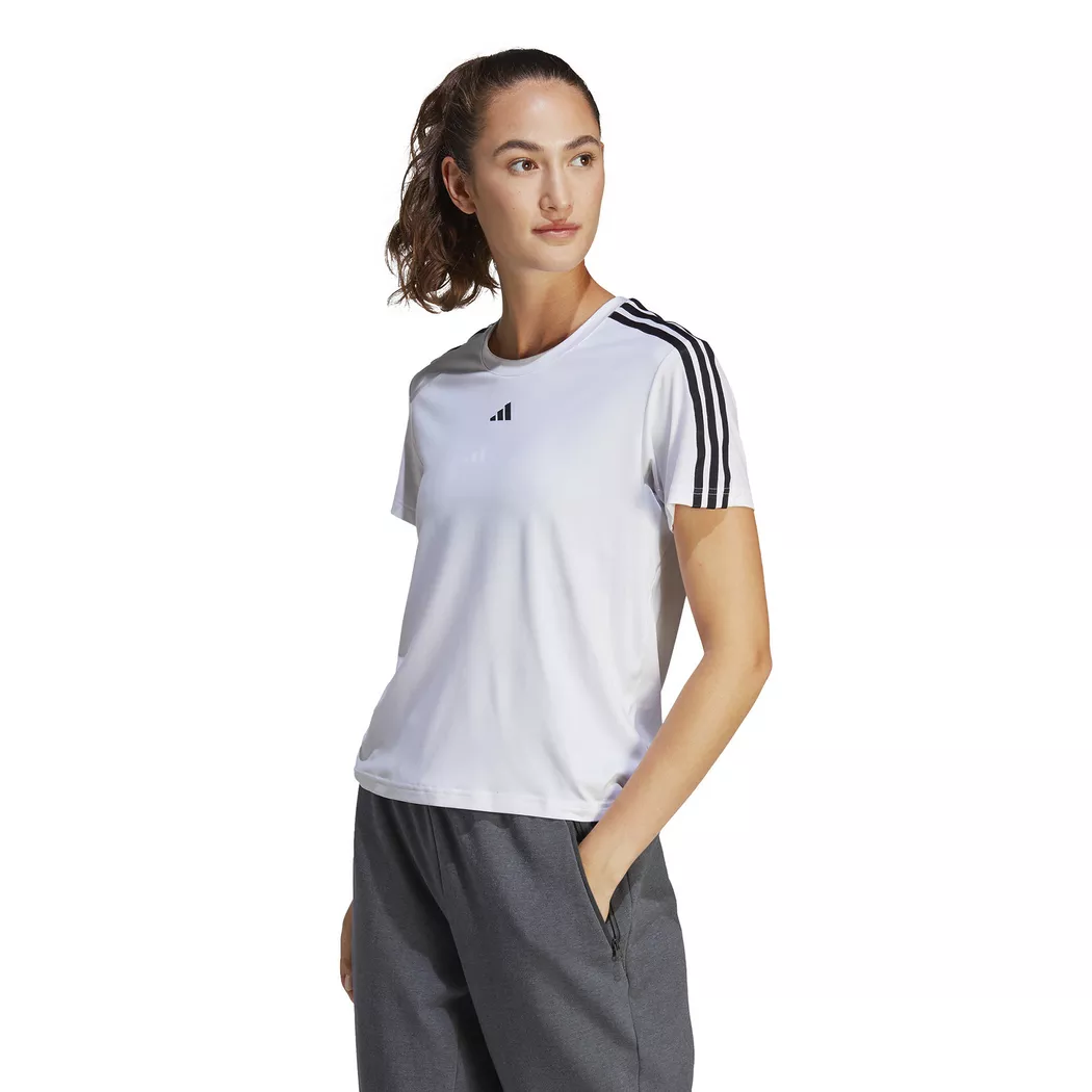 Adidas T-shirt à Manches Courtes Tr-es 3s White / Black XS