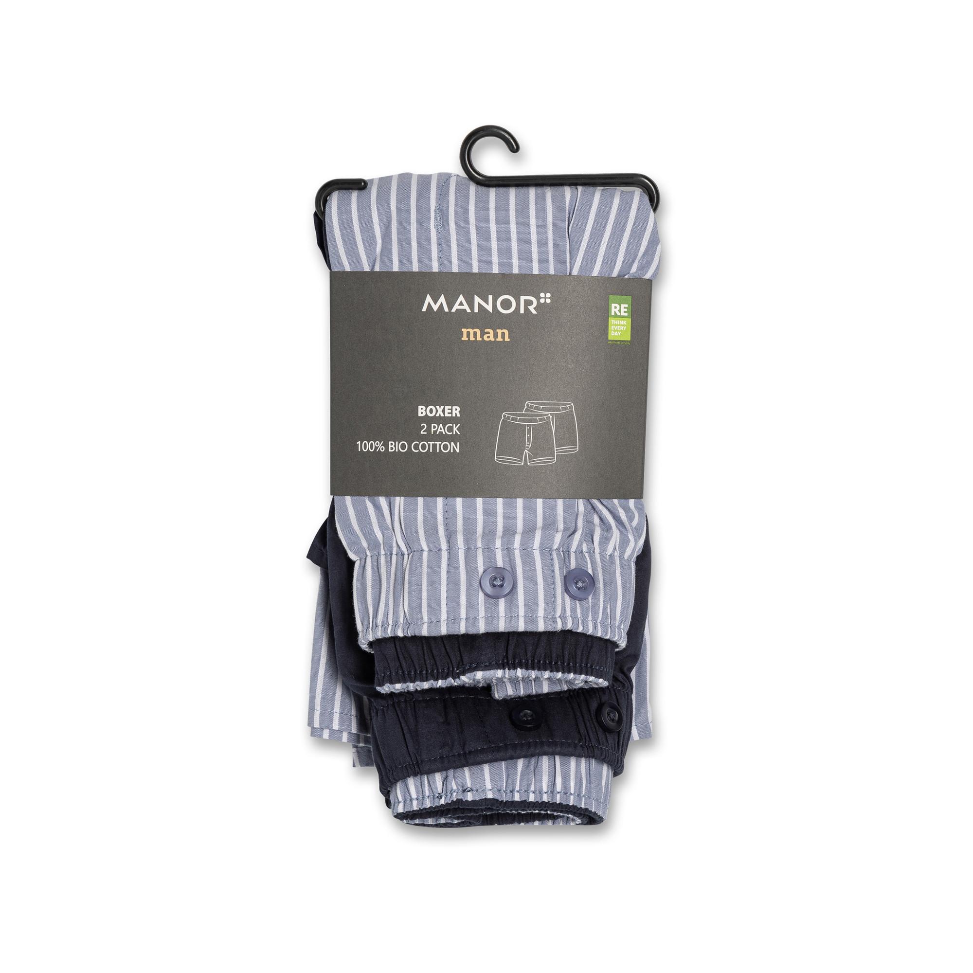 Manor Man  Duopack, Boxershorts 