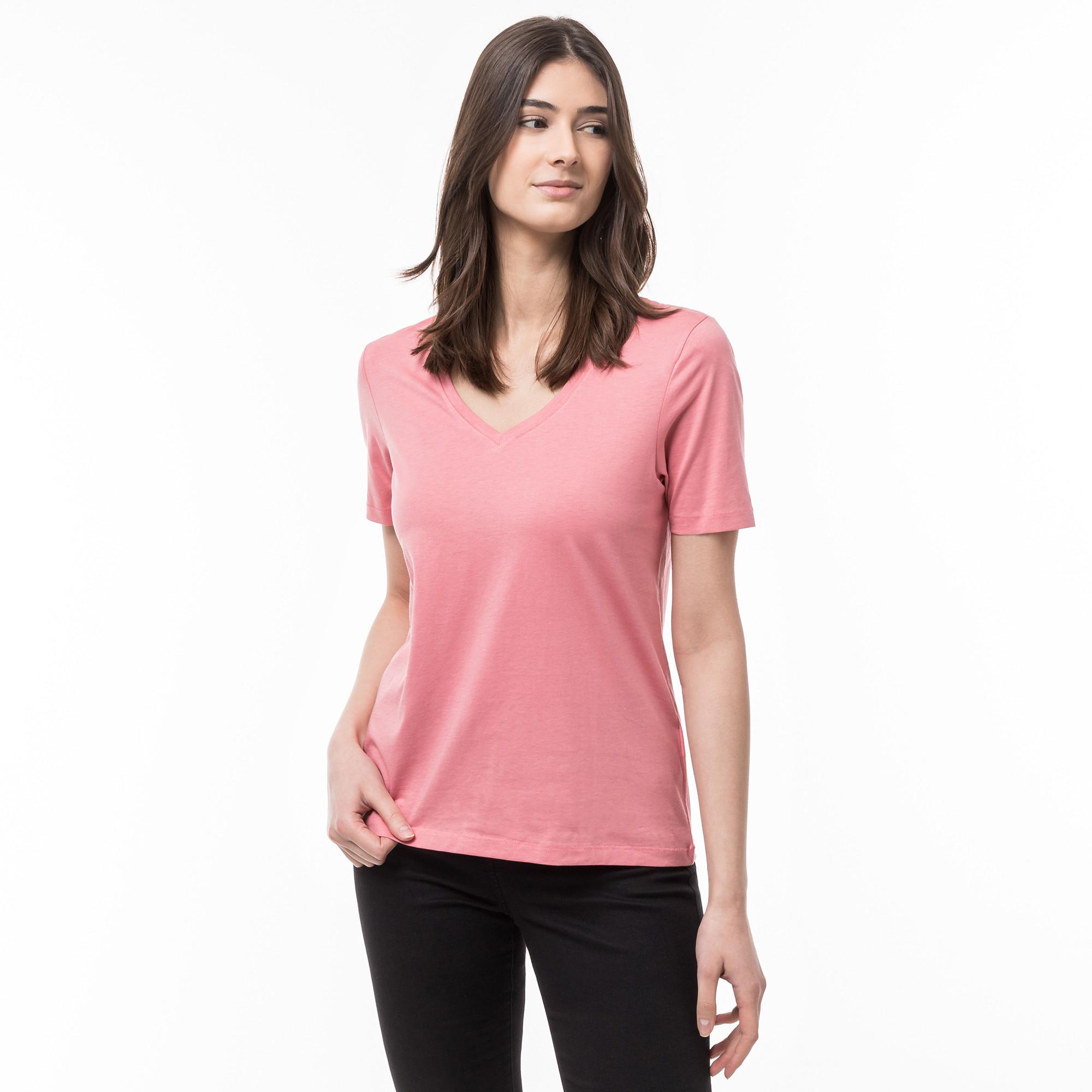 Manor Woman Pima T-Shirt, kurzarm 