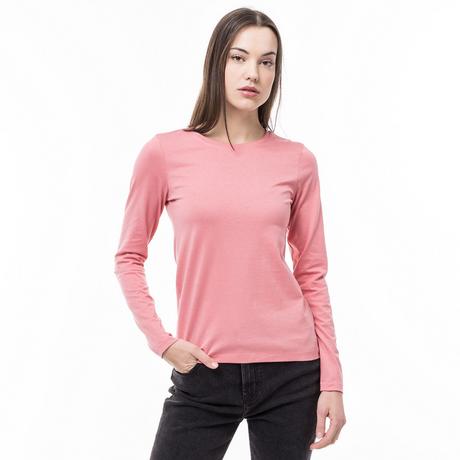 Manor Woman Pima T-shirt, maniche lunghe 