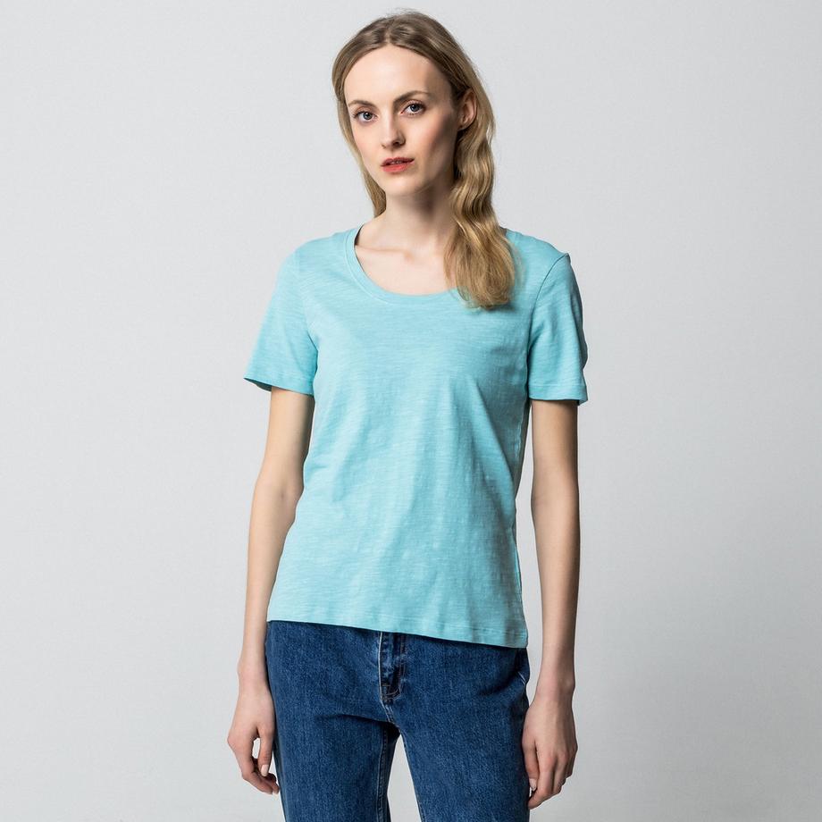 Manor Woman Slub T-shirt manches courtes  