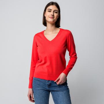 Pullover, V-Neck