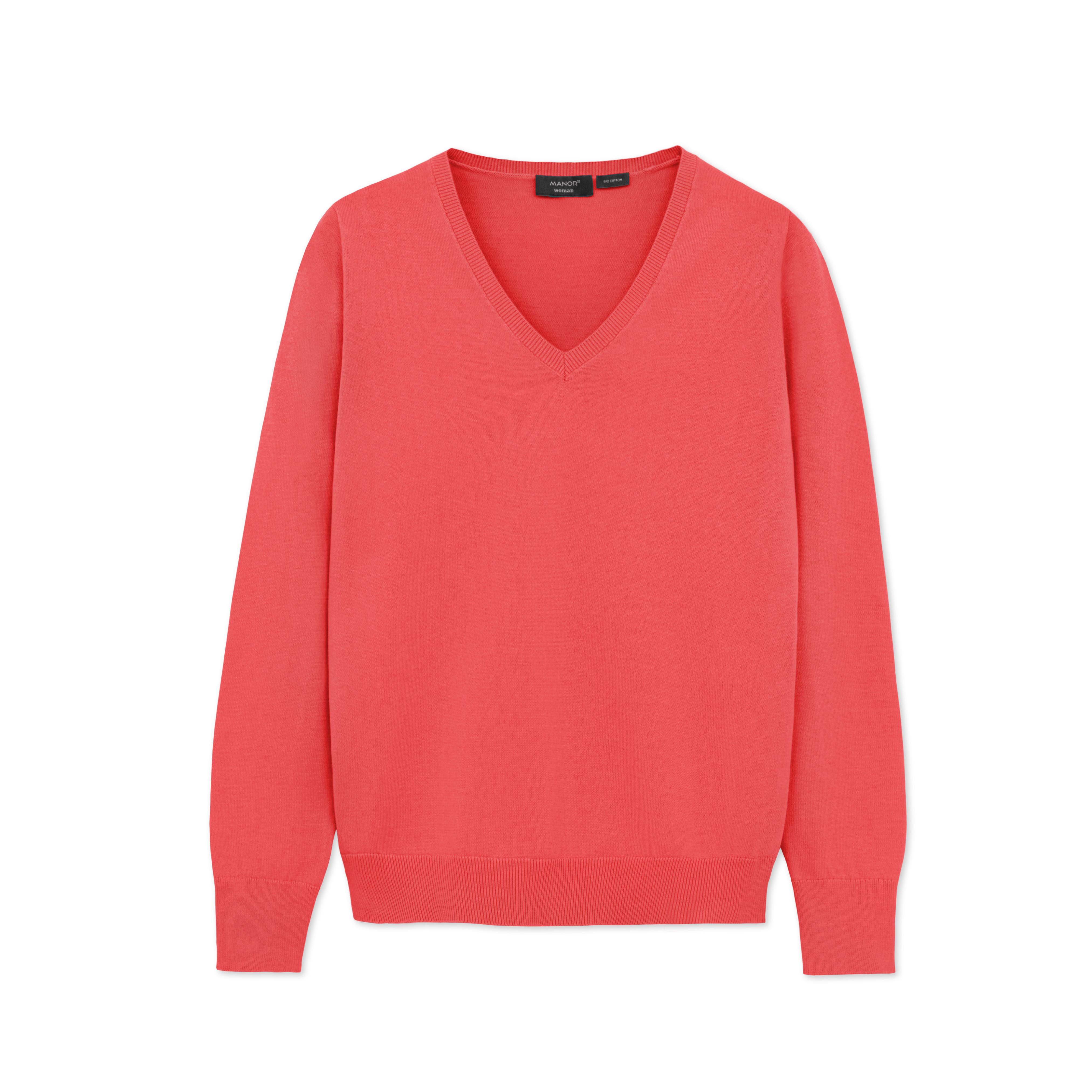 Manor Woman E01 Pullover, V-Neck 