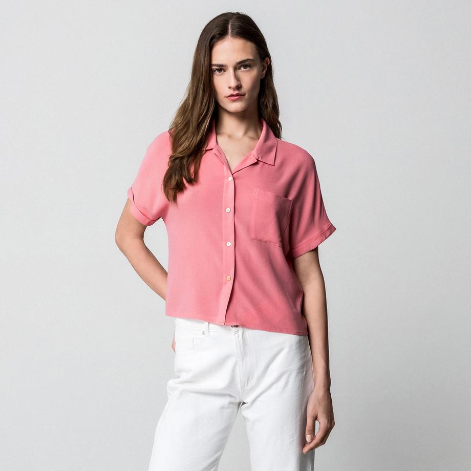 Manor Woman Chemisier Manches Courtes  