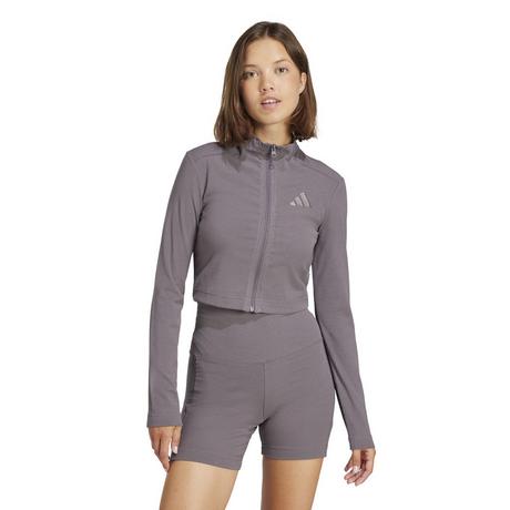 adidas W LNG RIB LS T-Shirt, langarm 