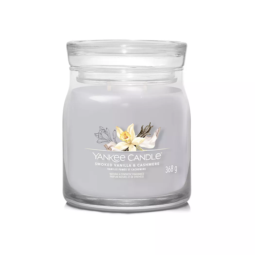 Yankee Candle Bougie Parfumée Gris Clair 368g 2