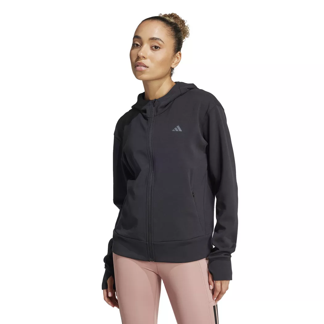 Adidas Sweat-shirt à Zip Designed 4 Training Black L