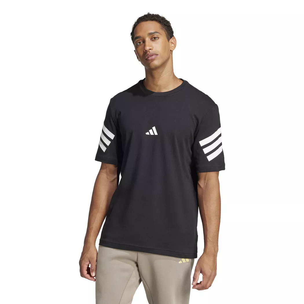 Adidas Essentials 3-Stripes Fleece Jogginghose Schwarz/Weiß 2XL 3