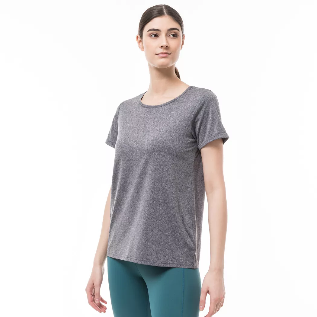 Manor Sport - T-Shirt, kurzarm, für Damen, Black, Größe S 2