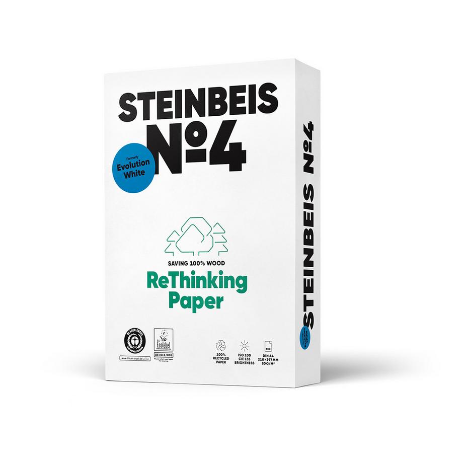 Carta da stampante Steinbeis EvolutionWhite (No4) 