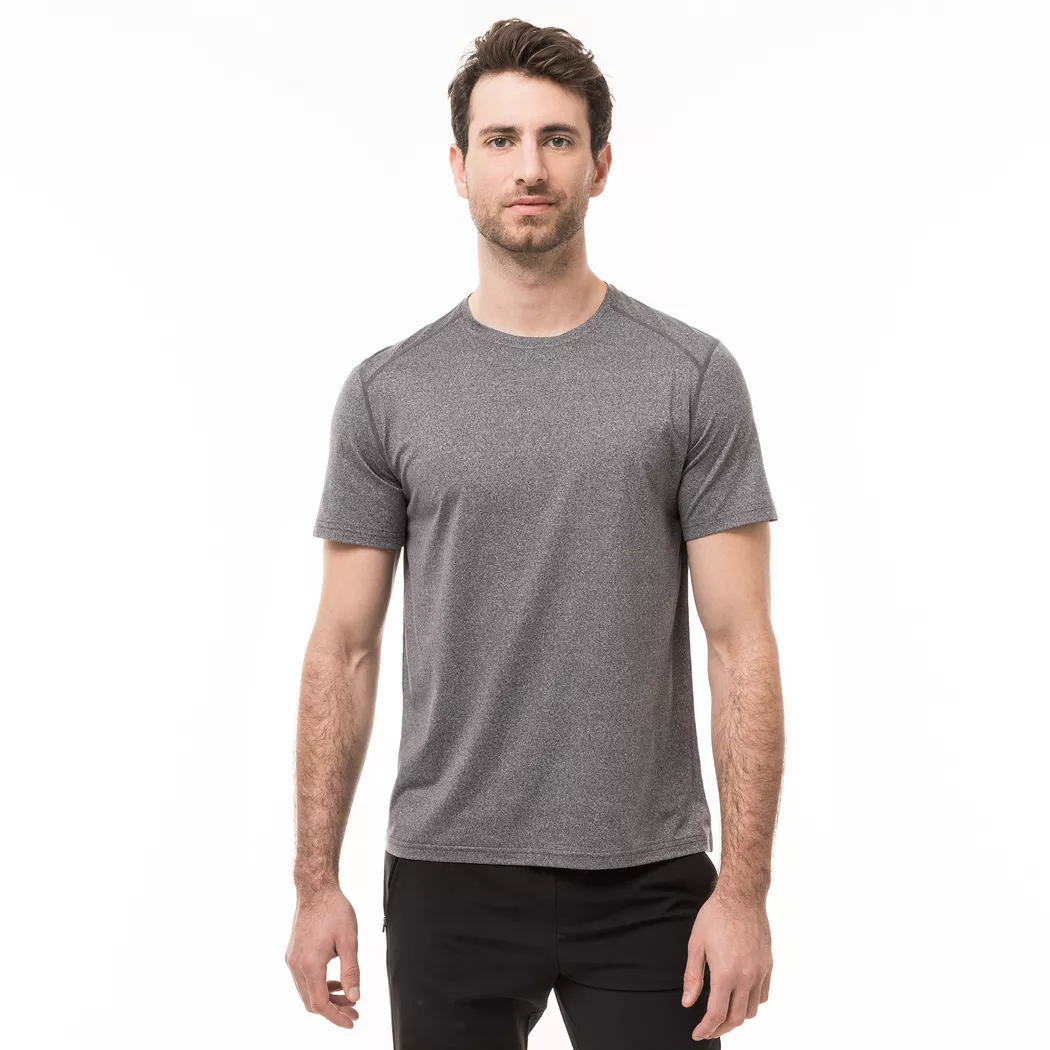 Manor Sport - T-Shirt, kurzarm, für Herren, Black, Größe XL 3