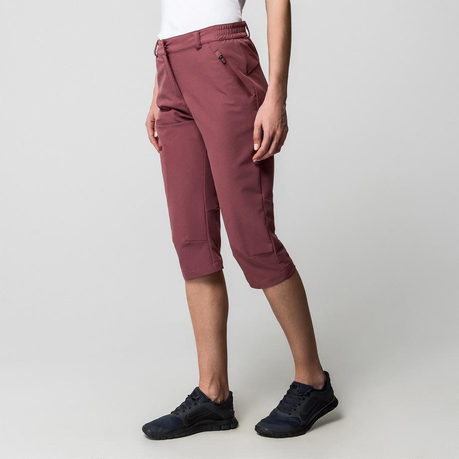 Manor Sport W-Little Rock Pantalon de trekking, longueur 3/4 