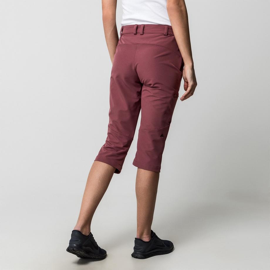 Manor Sport W-Little Rock Pantalon de trekking, longueur 3/4 