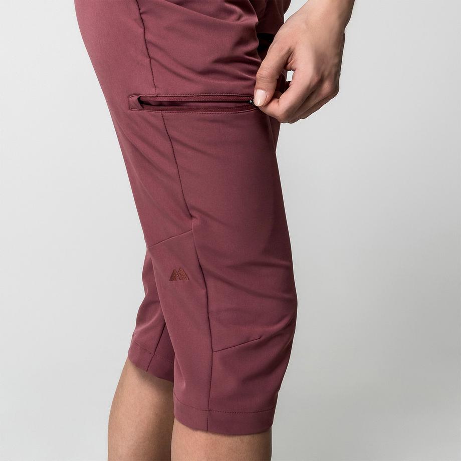 Manor Sport W-Little Rock Pantalon de trekking, longueur 3/4 