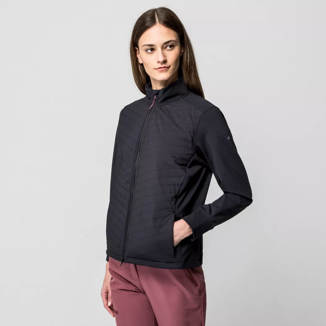 Manor Sport W-Wisconsin Quilted Jacket Black L