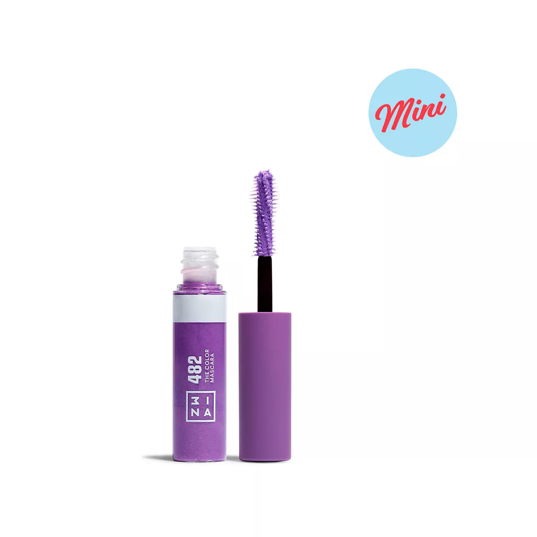 3INA - The Color Mascara Mini, 5.5ml,  Purple