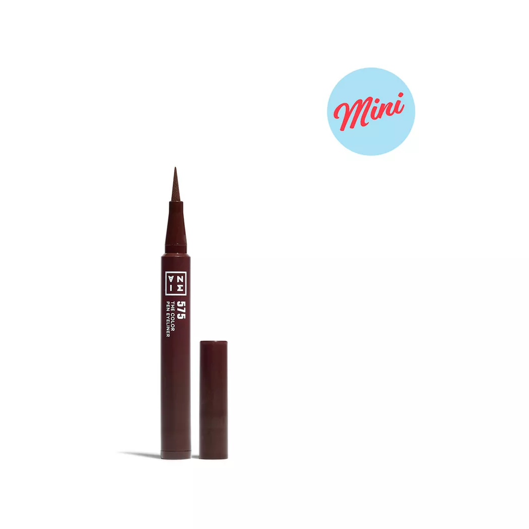 3INA - The Color Pen Eyeliner Mini, 0.6ml,  Brown