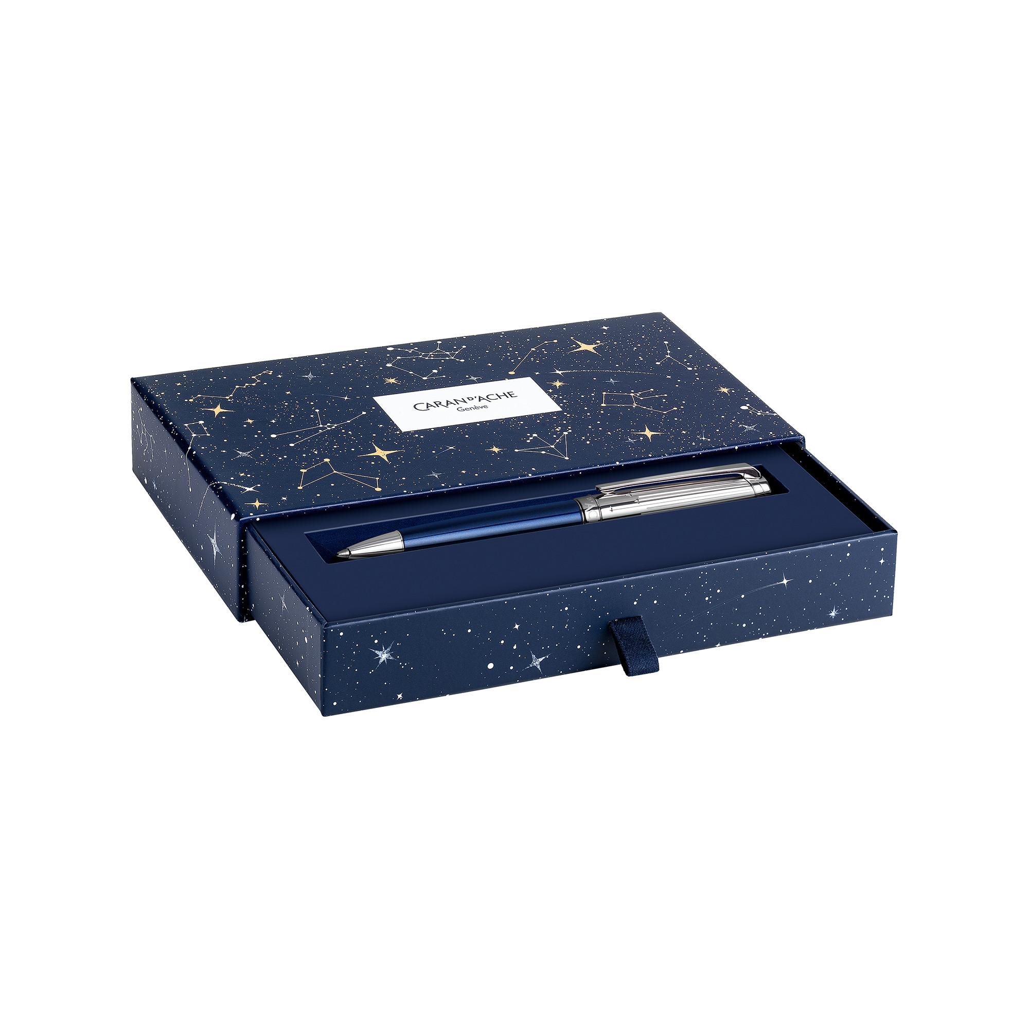 Manor Papeterie No Label Penne a sfera Cosmic Blue Léman 