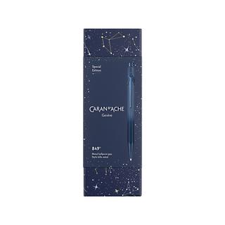 Caran d'Ache Penna a sfera Cosmic Blue 849 