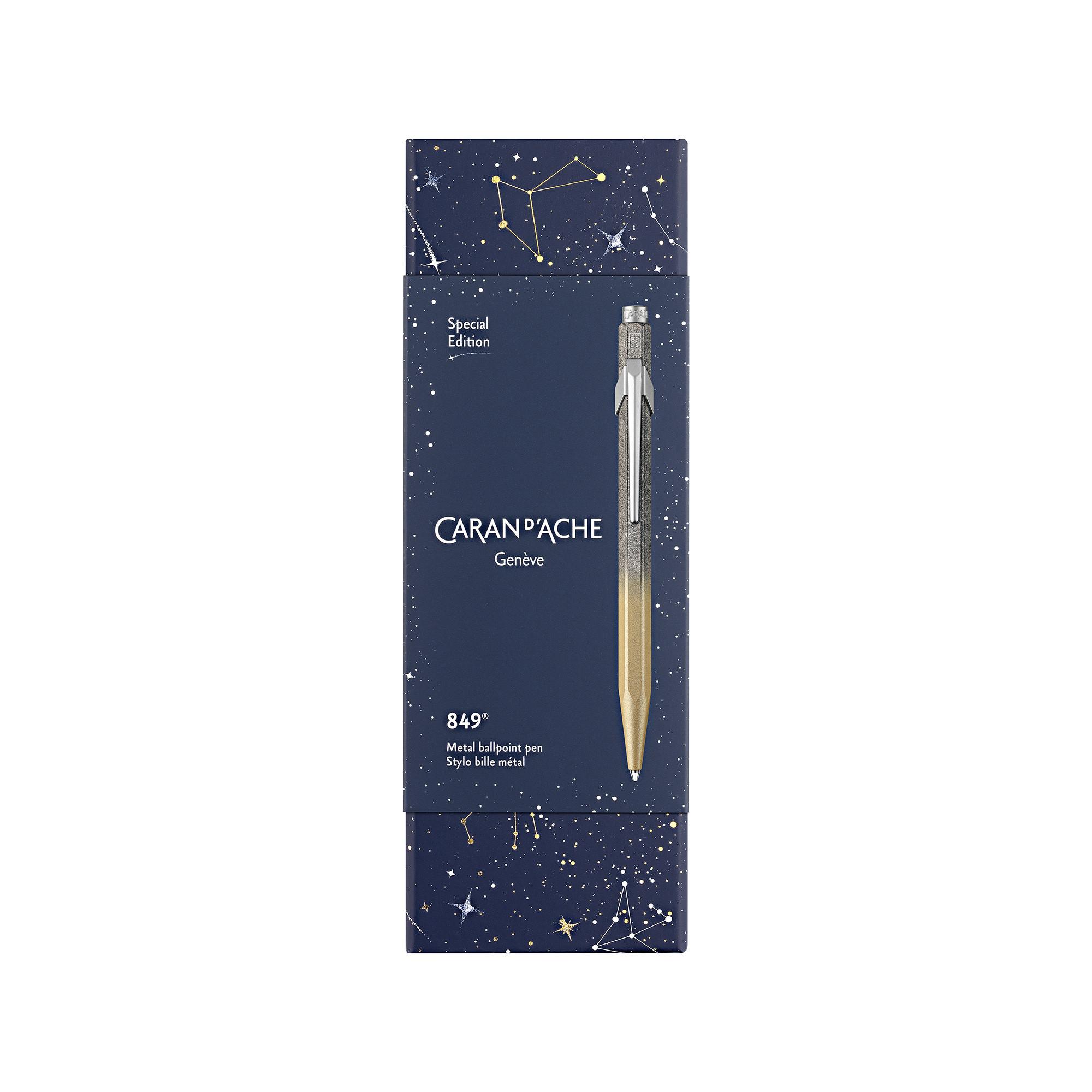 Caran d'Ache Stylo à bille Cosmic Blue 849 