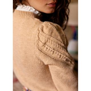 La Petite Etoile Strickpullover Gemusterte Passe  