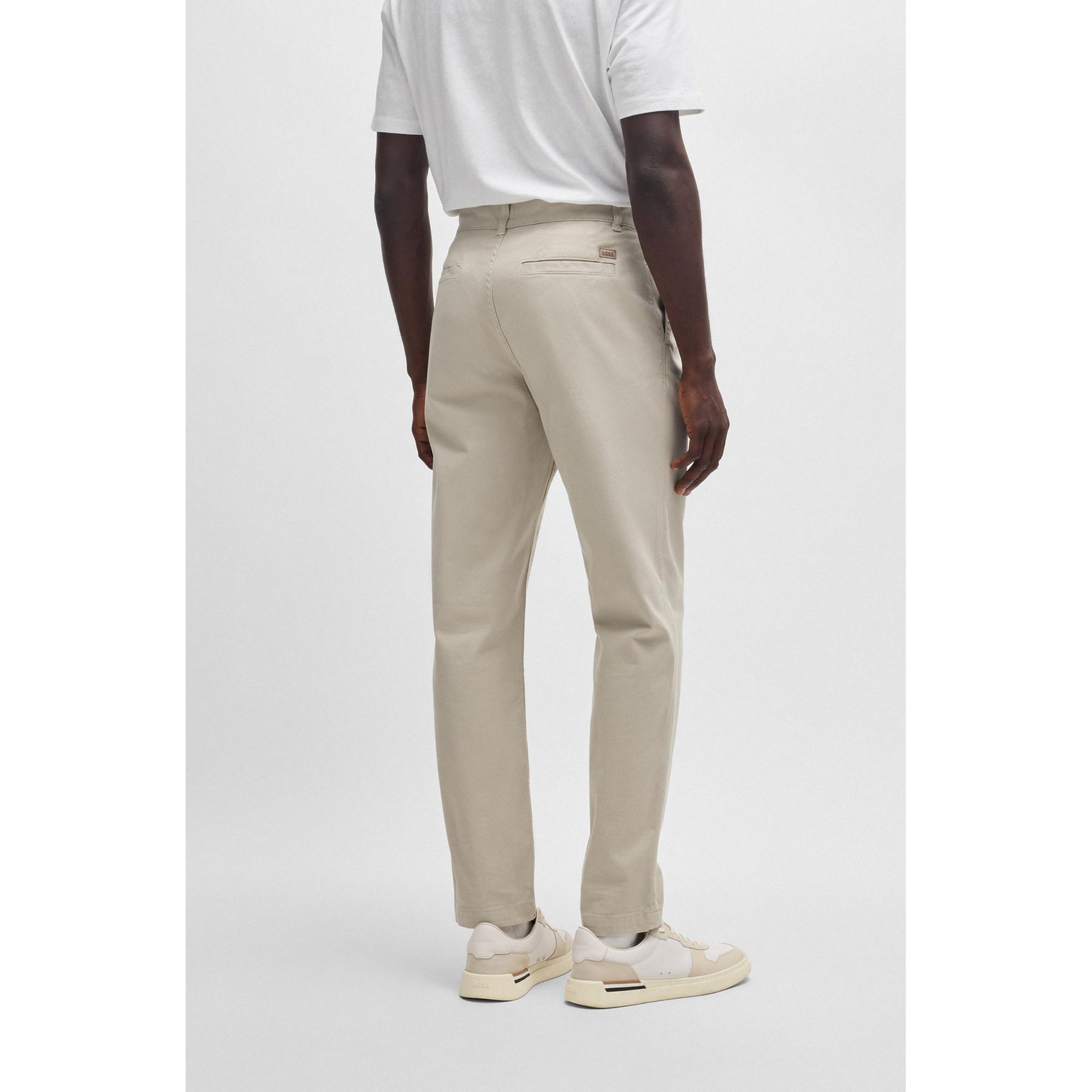 BOSS ORANGE Chino-Pleated Pantaloni chino, regular fit 