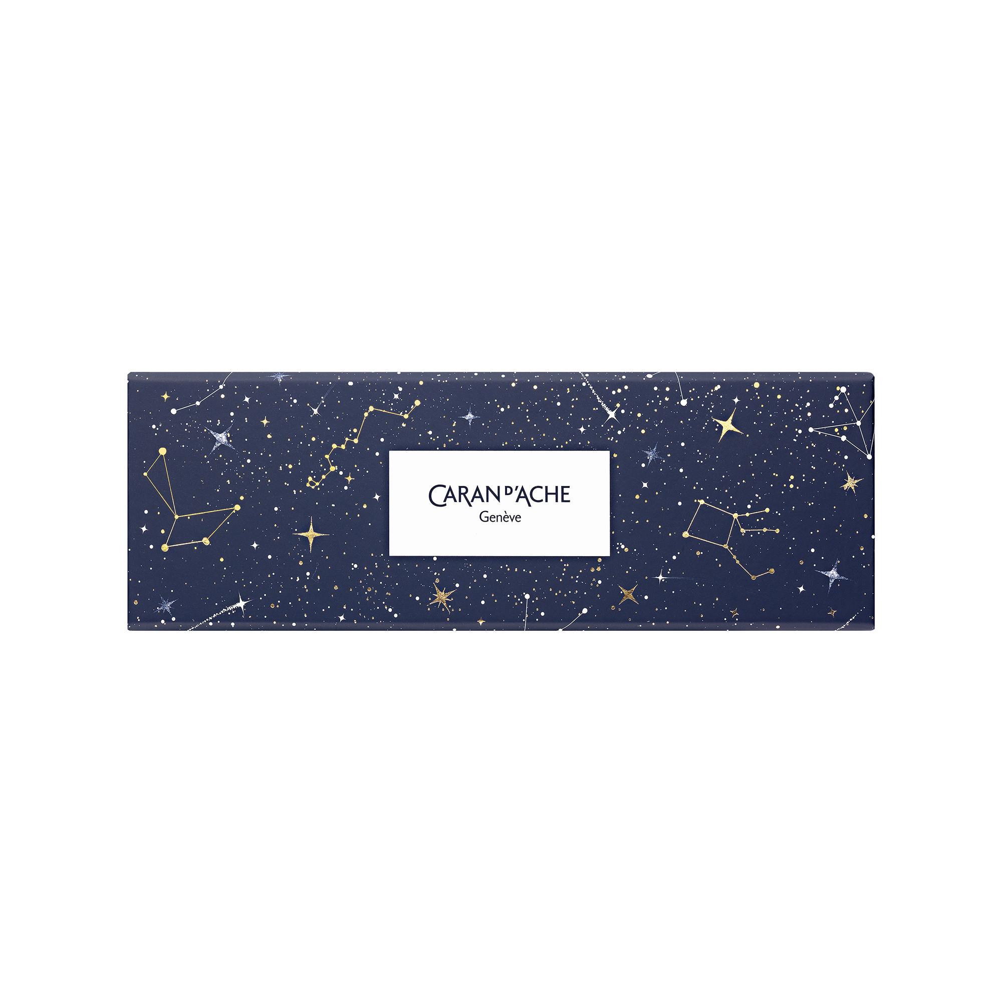 Caran d'Ache Set de crayons de couleur Cosmic Blue Set 