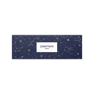 Caran d'Ache Set de crayons de couleur Cosmic Blue Set 