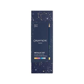 Caran d'Ache Set de crayons de couleur Cosmic Blue Set 