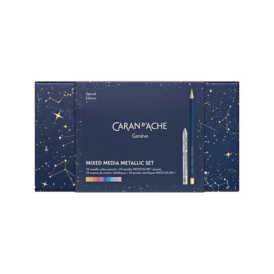 Manor Papeterie No Label Set de crayons de couleur Cosmic Blue Set 