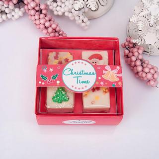 BadeFee Christmas Time Set di cubetti da bagno  