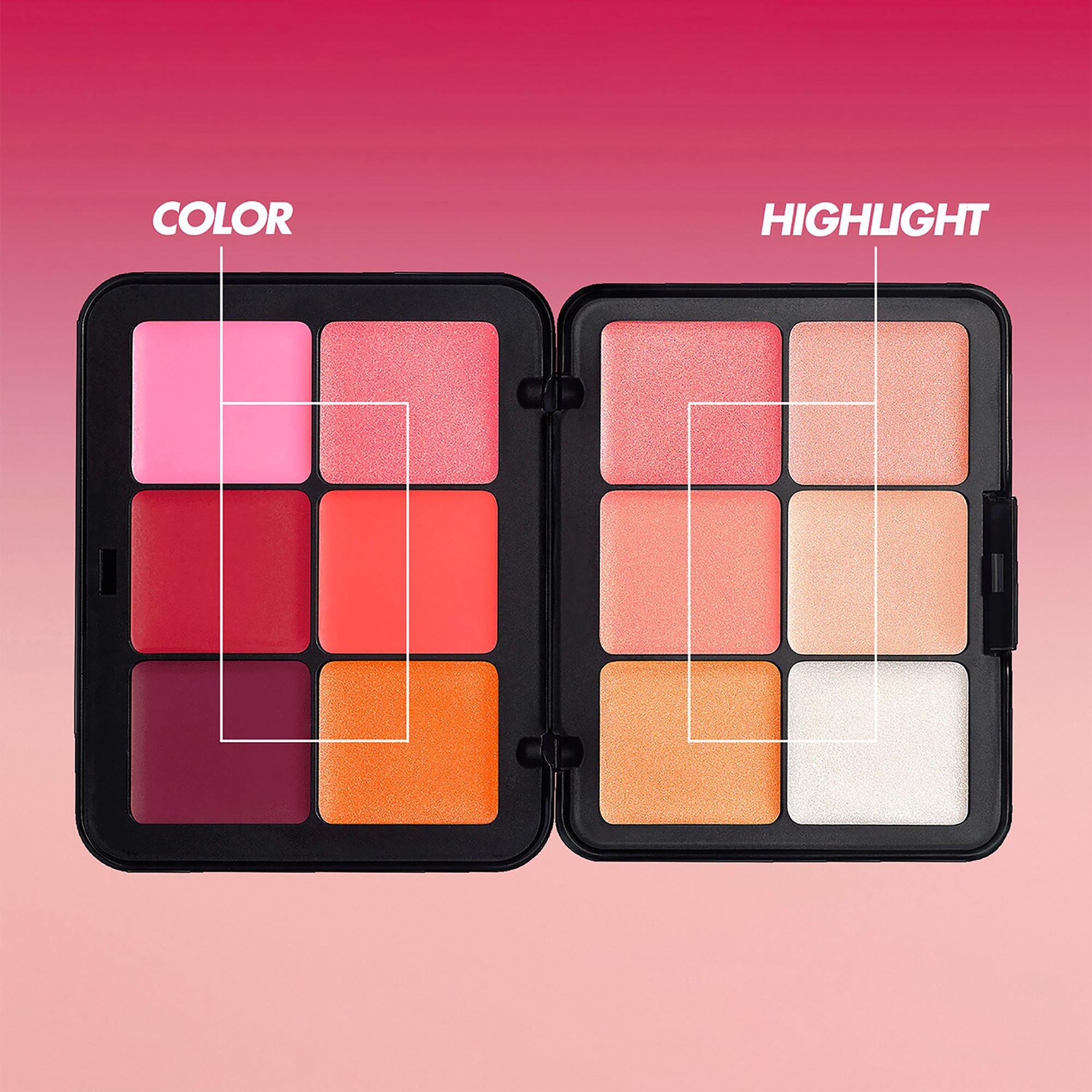 Make up For ever  HD Skin Blush & Glow - Cremige Rouge- & Highlighter-Palette 