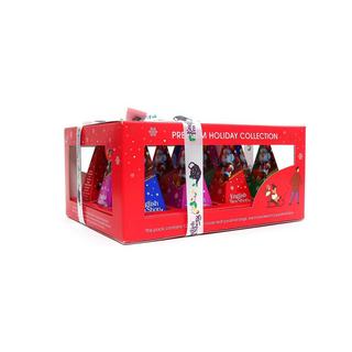 English Tea Shop 12 Tee-Pyramidenbeutel Box Red Collezione Holiday rossa con fiocco 