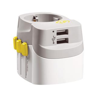 Go Travel Adaptateur avec port USB Worldwide 