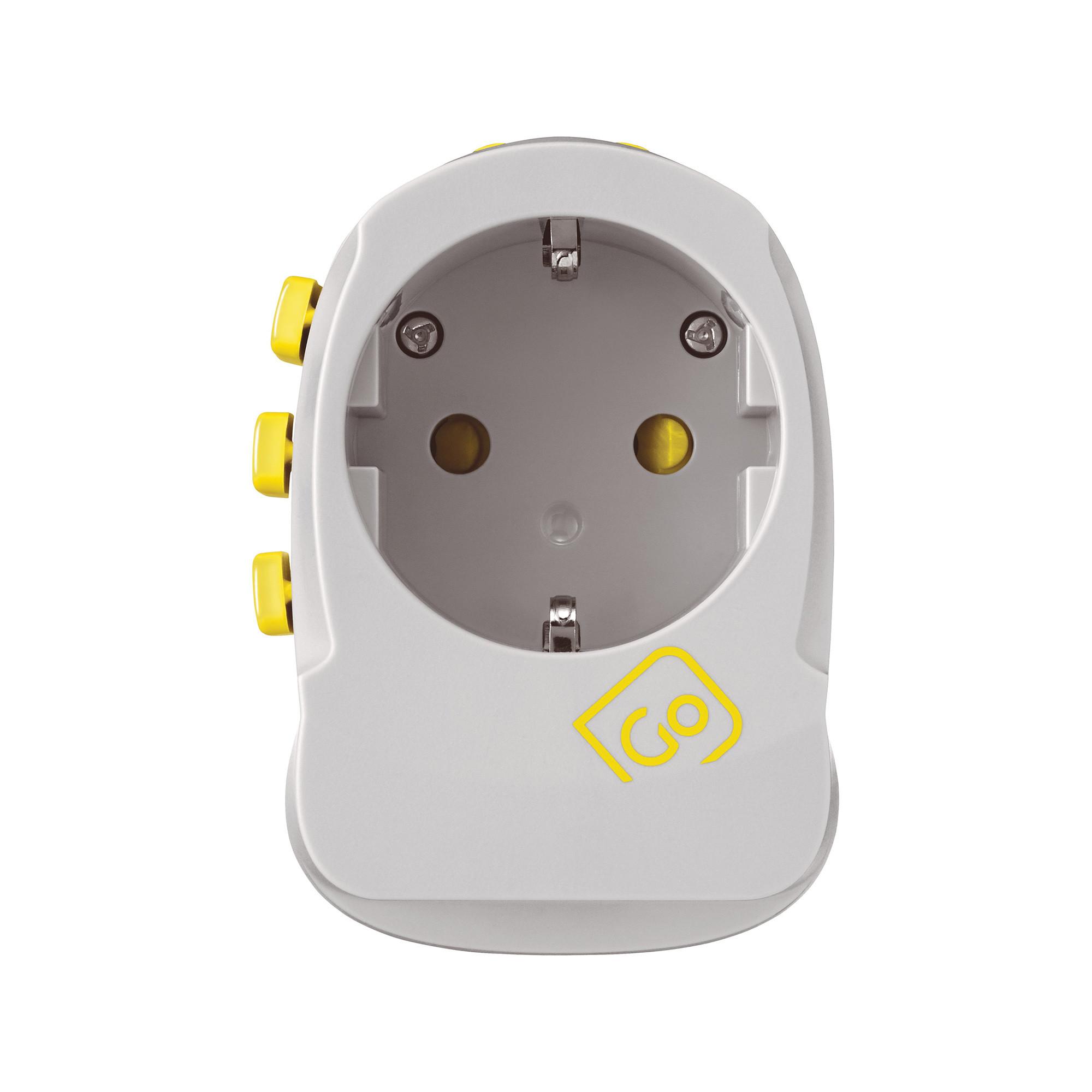 Go Travel Adaptateur avec port USB Worldwide 