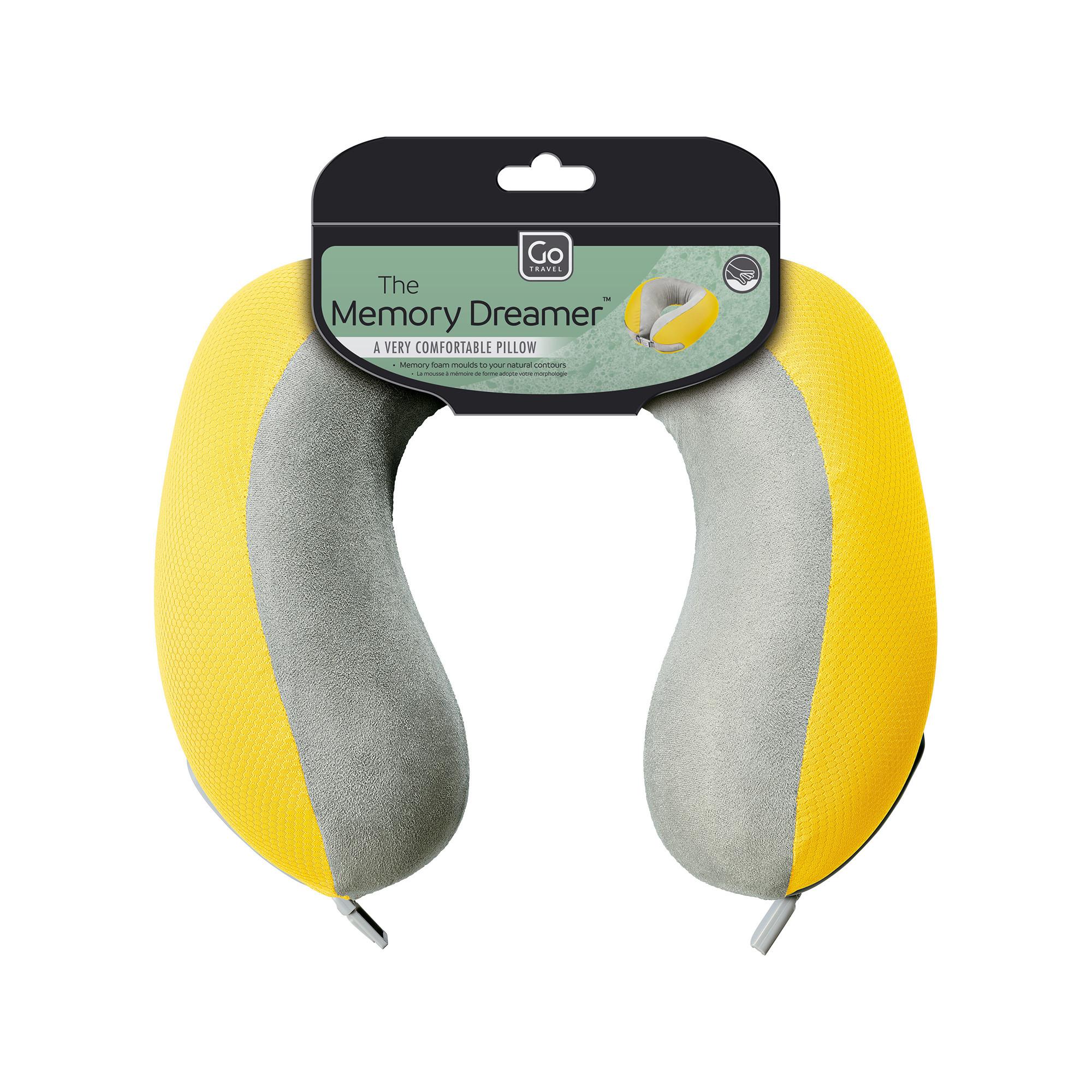 Image of Memory Foam Reisekissen Unisex Gelb ONE SIZE