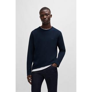 BOSS ORANGE Tempesto Waffle Regular Fit T-Shirt Maniche Lunghe  