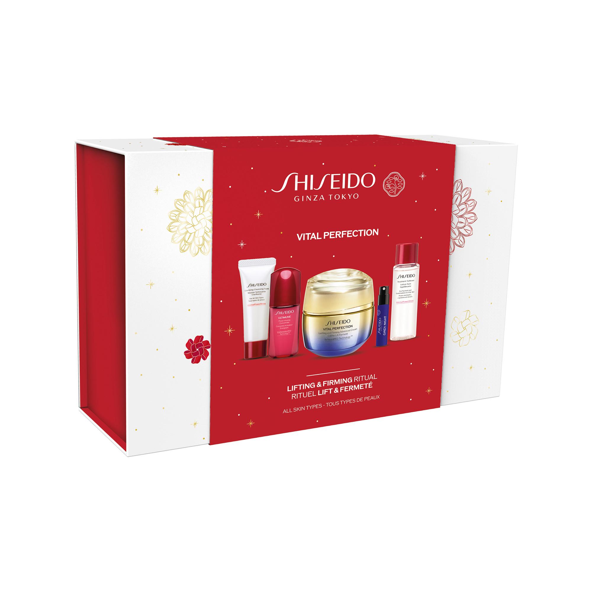 SHISEIDO Vital Perfection Uplifting And Firming Cream Advanced Holiday Kit 